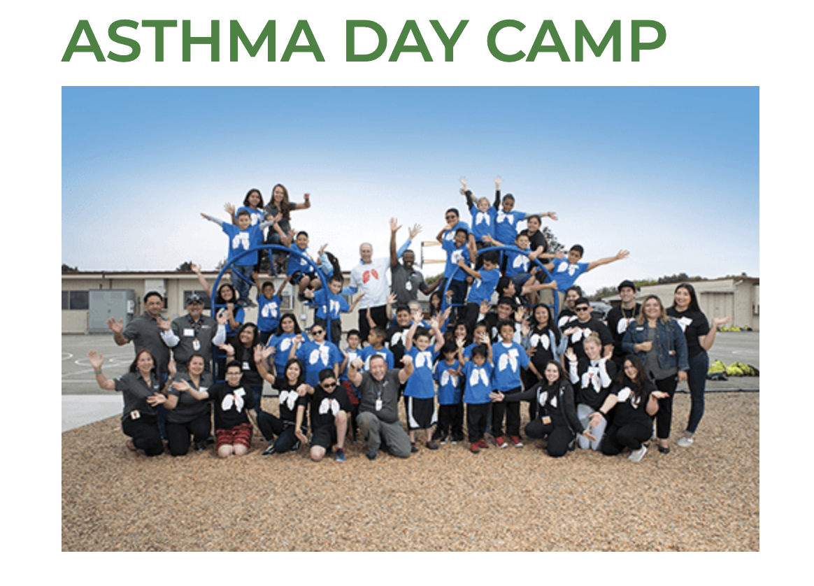 Kids with asthma enjoyed a day camp full of activities and a graduation
